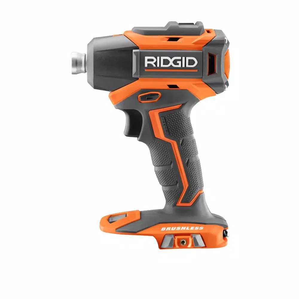 RIDGID 18V Brushless Cordless 10-Piece Combo Kit with 4 Lithium-Ion Batteries