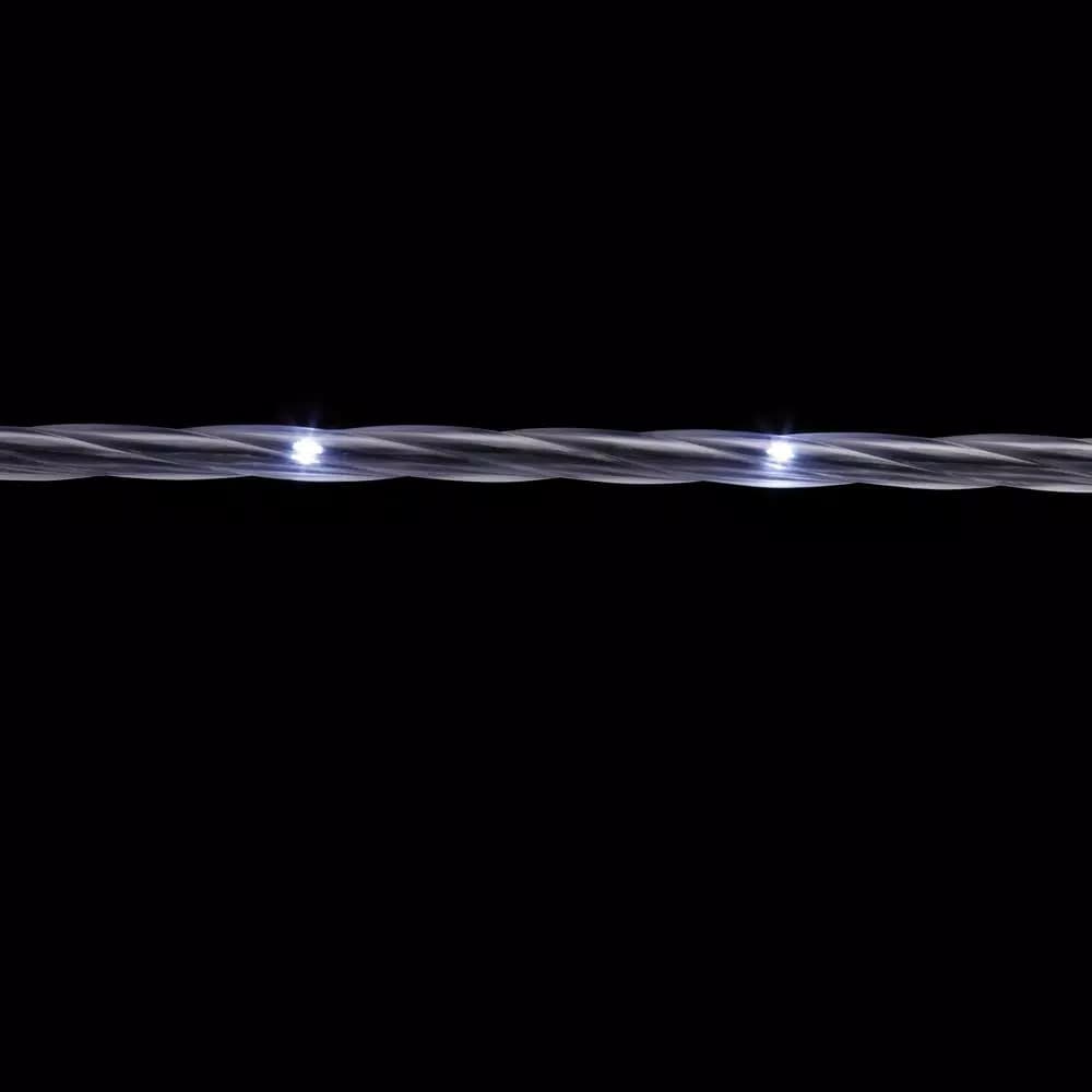 Starlite Creations 18 ft. 72-LED White Mini Rope Lights, Weather Resistant Indoor/Outdoor