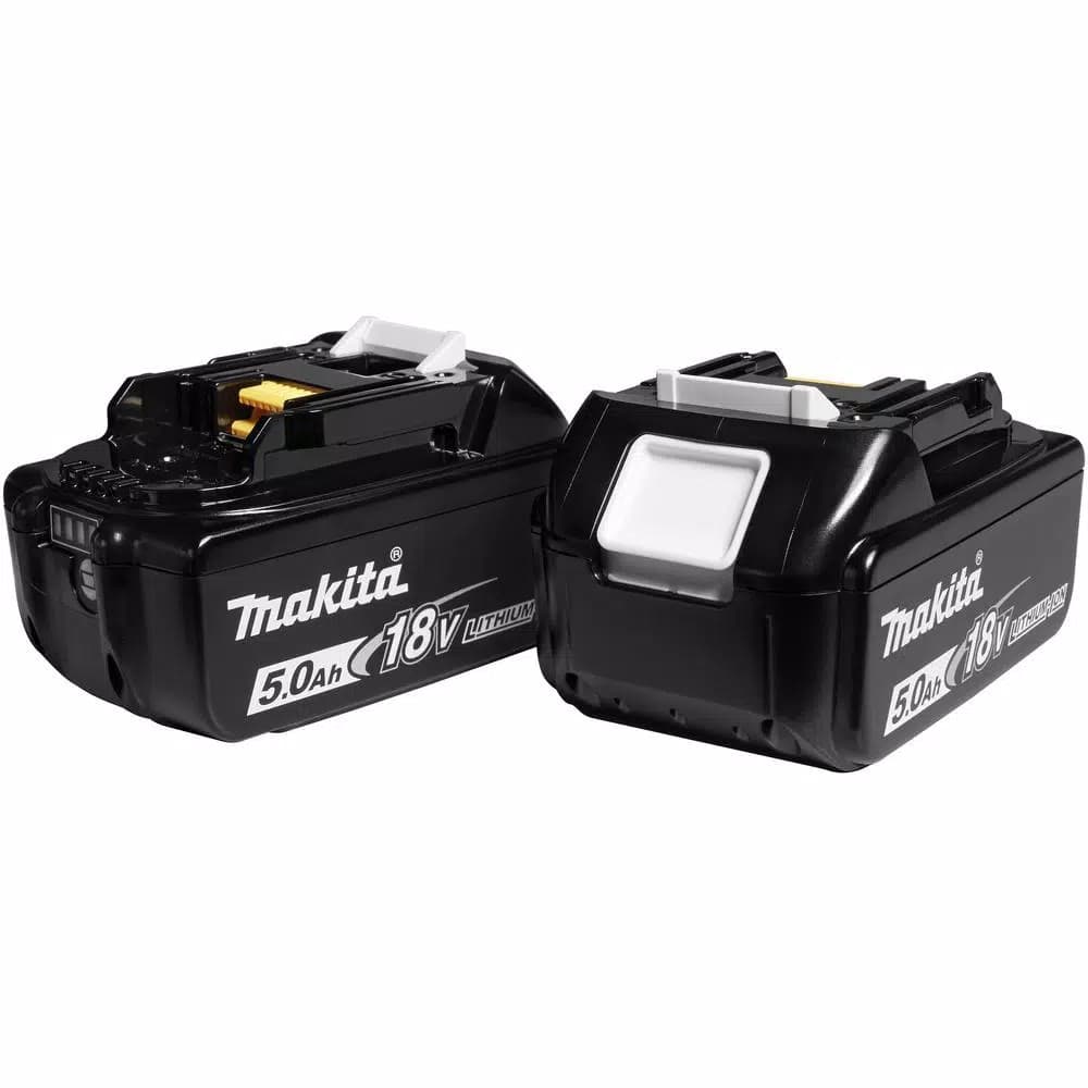 Makita 18V LXT Lithium-Ion 5.0 Ah High Capacity Battery Pack (2-Pack)
