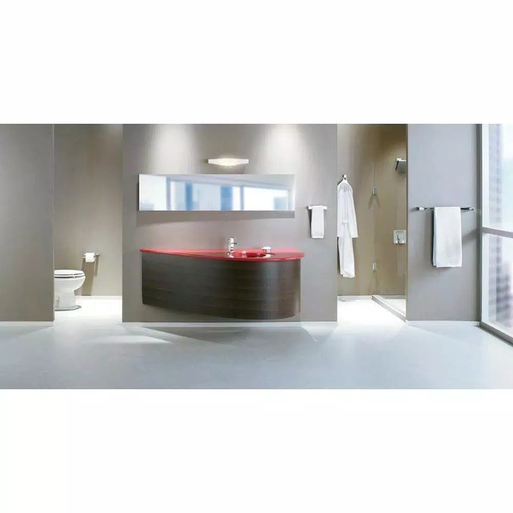 Moen 90 Degree 24 in. Towel Bar in Chrome