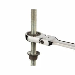 TEKTON 1/4 in. Flex-Head Ratcheting Combination Wrench, 72-Tooth, 6-Point thumbnail 8