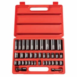 TEKTON 38-Piece 3/8 in. and 1/2 in. Drive Impact Socket Set, SAE and Metric thumbnail 1