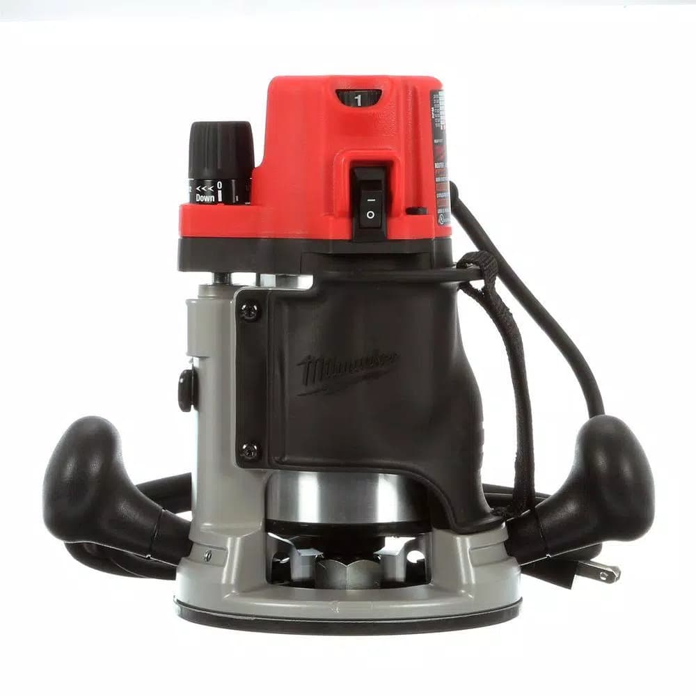 Milwaukee 2-1/4 HP Max Corded Router Kit with Impact-Resistant Carrying Case