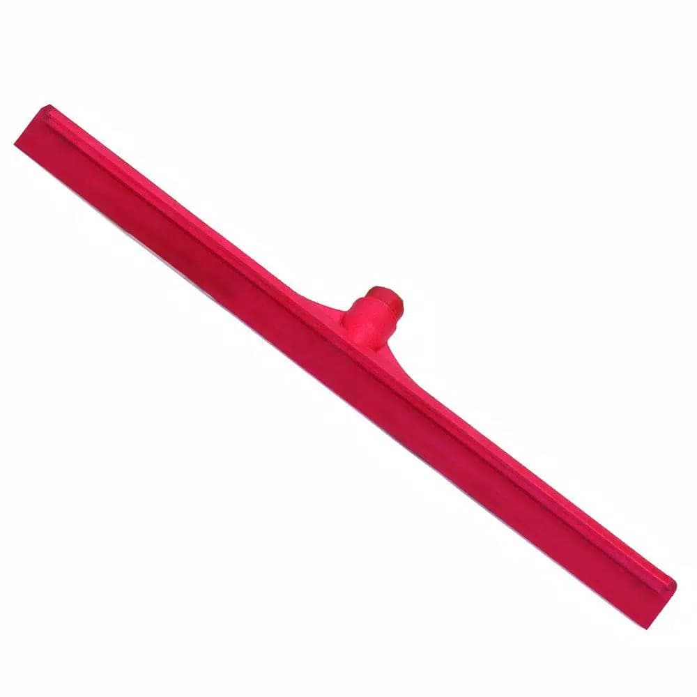 Carlisle 19.75 in. Red Rubber Single Blade Floor Squeegee (Case of 6)