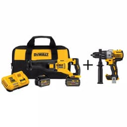 DEWALT FLEXVOLT 60V MAX Cordless Brushless Reciprocating Saw Kit with (2) 6.0Ah Batteries & Bonus Hammer Drill thumbnail 1