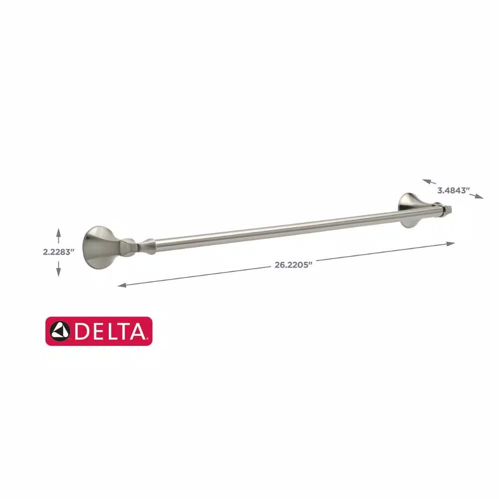 Delta Mandara 24 in. Towel Bar, Brushed Nickel