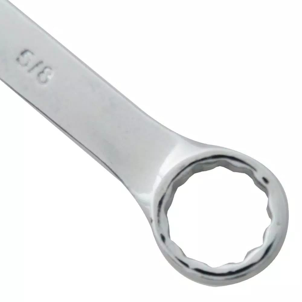 Best Value 6-Piece SAE Combination Wrench Set with Metal Storage Rack