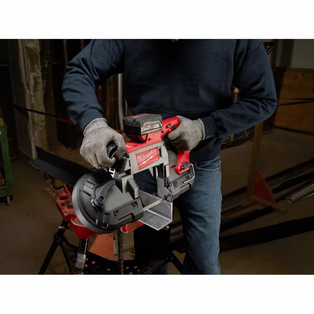 Milwaukee M18 FUEL 18V Brushless Cordless 5-Tool Combo Kit with Deep Cut Band Saw