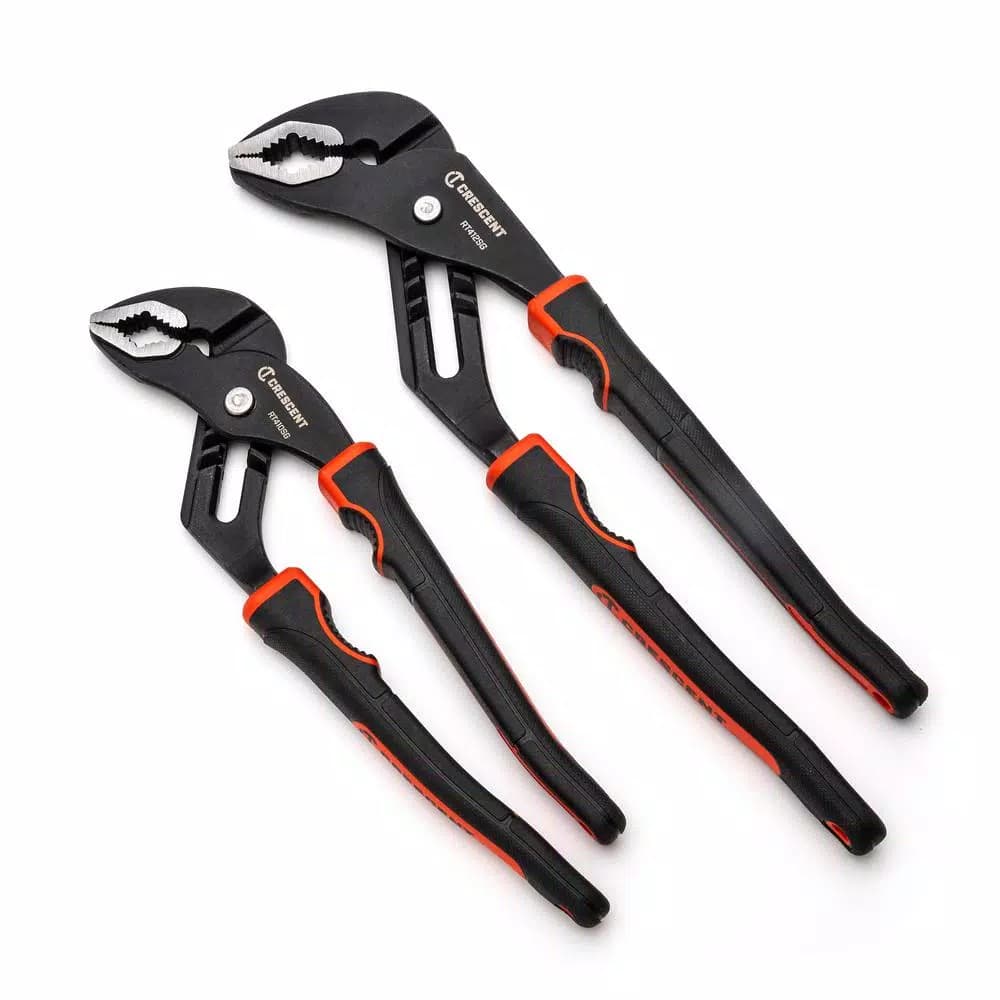 Crescent 2-Piece Tongue and Groove Pliers Set, 10 in. and 12 in.