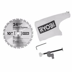 RYOBI 10 in. Compound Miter Saw with LED Cutline Indicator, 14 Amp, Corded thumbnail 7