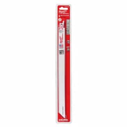 Milwaukee 12 in. 18 TPI Metal Cutting Reciprocating Saw Blades, 5-Pack thumbnail 2