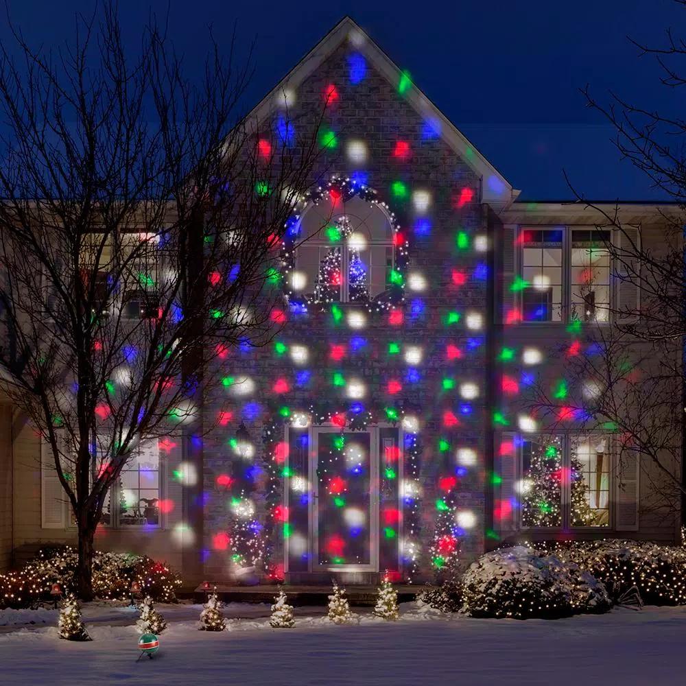LightShow AppLights LightShow SnowFlurry Projection Holiday Projector with 61 Effects