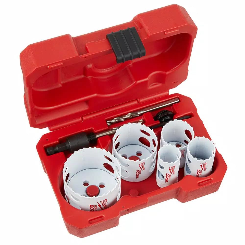 Milwaukee HOLE DOZER 9-Piece Bi-Metal General Purpose Hole Saw Set