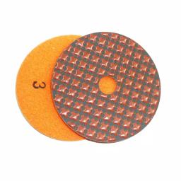 Monster 4 in. 5-Step Dry Diamond Polishing Pads Set, 5-Piece Velcro Attachment thumbnail 4