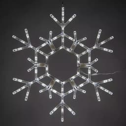 Kringle Traditions 36 in. 105-Light LED Cool White Folding Snowflake Decoration thumbnail 1