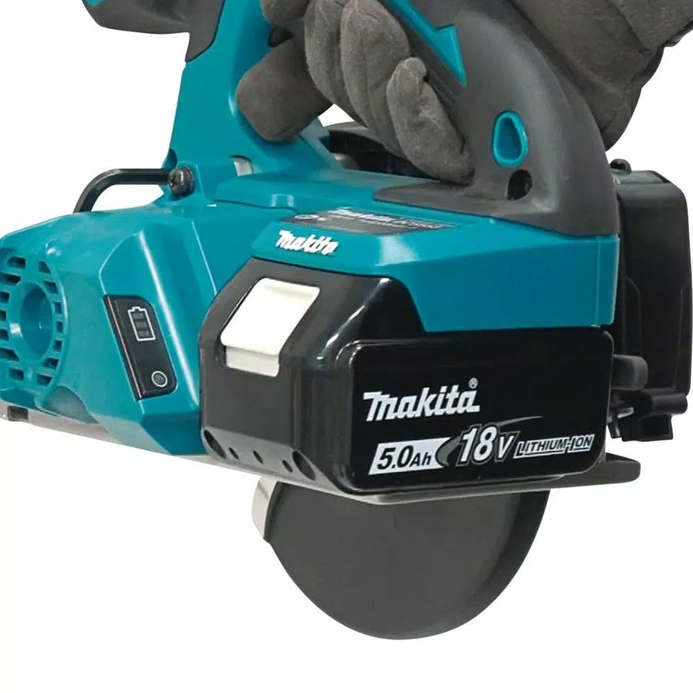 Makita 18V LXT Brushless 5-7/8" Metal Cutting Saw Kit with 5.0Ah Battery & Charger