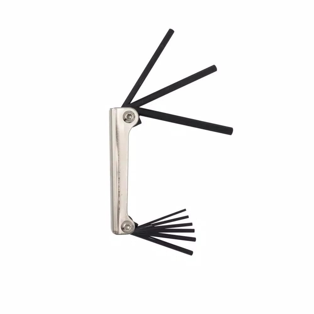 Klein Tools 9-Piece Folding Hex-Key Set, SAE Inch Sizes