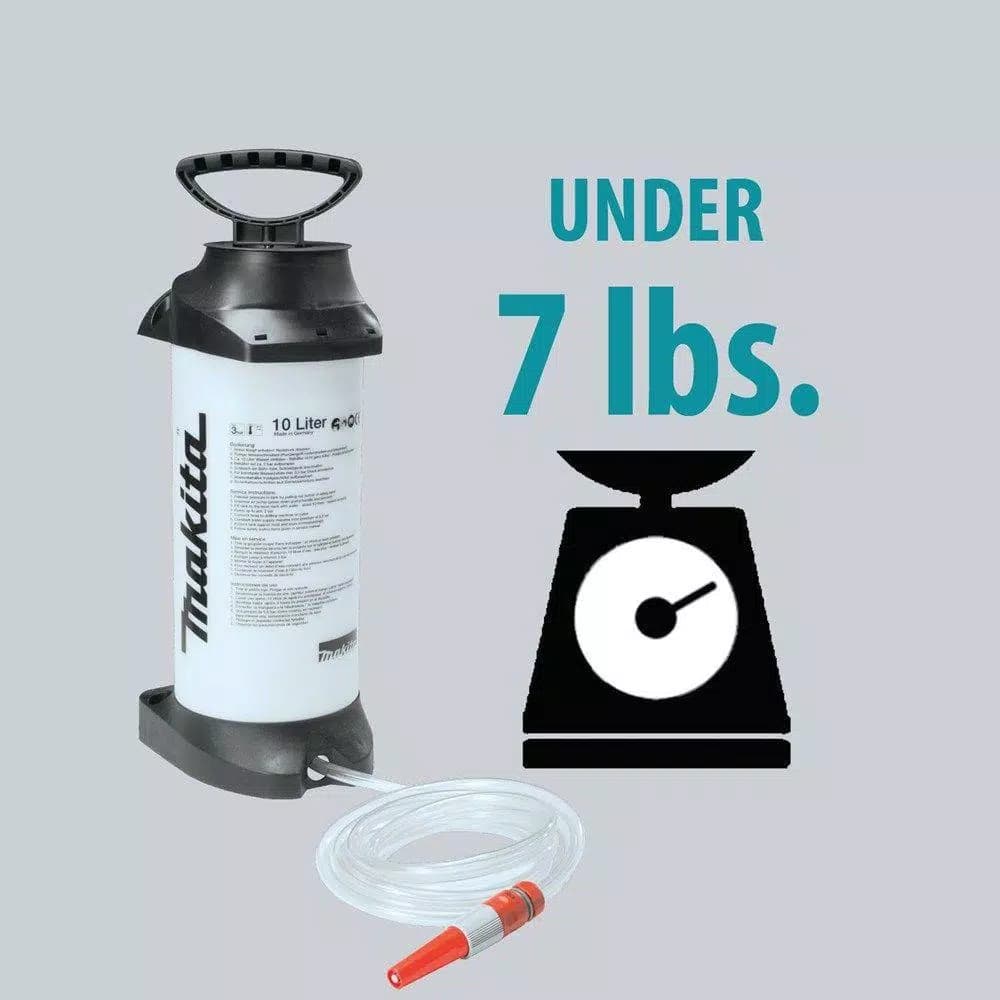 Makita 2.6 Gal. Pressurized Water Tank for Masonry Saws and Gas Power Cutters