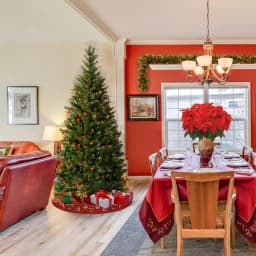 National Tree Company 6 ft. Aspen Spruce Artificial Christmas Tree with 300 Multicolor Lights thumbnail 2