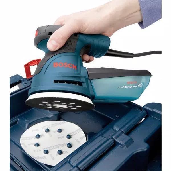 Bosch ROS20VSC 5 in. Corded Variable Speed Random Orbital Sander/Polisher Kit