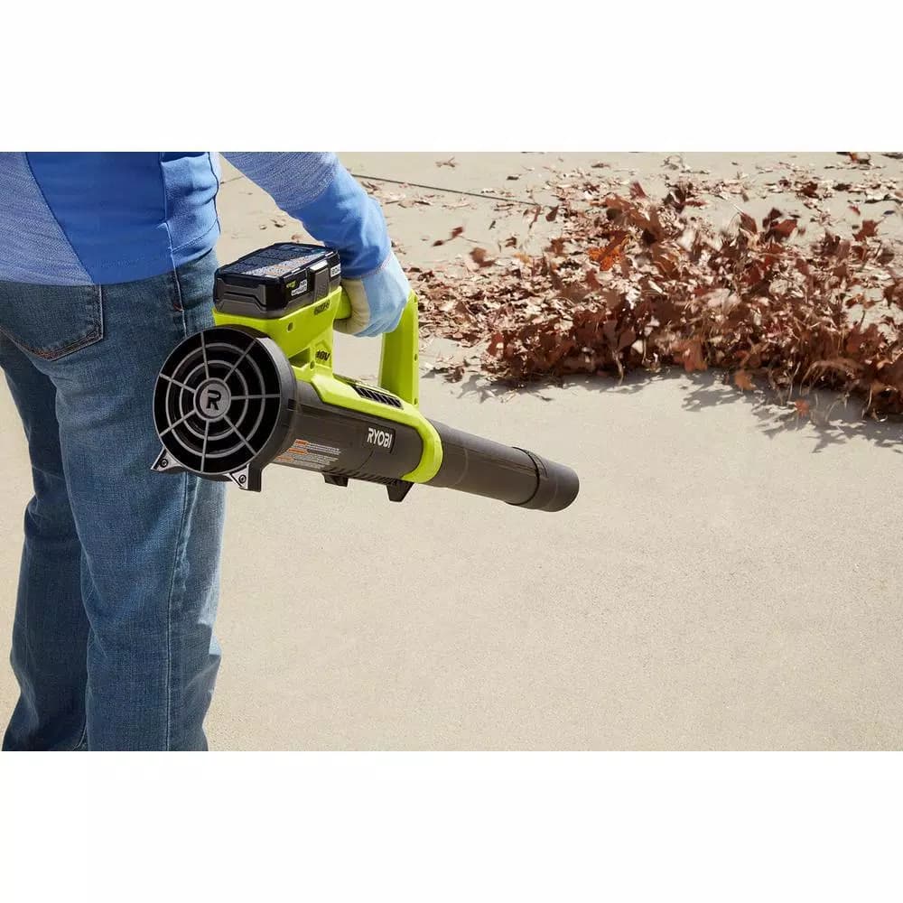 RYOBI 18V ONE+ Cordless Handheld Leaf Blower, 200 CFM, 90 MPH (Tool Only)
