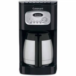 Cuisinart 10-Cup Black Programmable Thermal Coffee Maker with Stainless Accents thumbnail 1