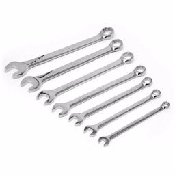 WEN 13-Piece SAE Combination Wrench Set with Storage Rack, Chrome Vanadium Steel thumbnail 4