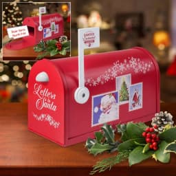 Mr. Christmas Santa's Enchanted Mailbox - 13 in. Holiday Musical Decor thumbnail 3