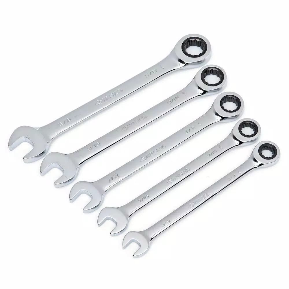 Husky 278-Piece Mechanics Tool Set with 1/4 in., 3/8 in., and 1/2 in. Drive Ratchets and Sockets