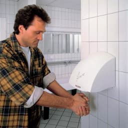 Stiebel Eltron Galaxy M1 Touchless Automatic Electric Hand Dryer, 120V, Alpine White thumbnail 2