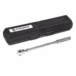 Klein Tools 3/8 in. Torque Wrench with Square-Drive Ratchet Head, 10-100 ft-lb thumbnail 1