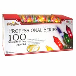 Unbranded Brite Star Professional Series 100-Light Multi-Color Mini String Lights with Green Wire (Set of 2) thumbnail 2