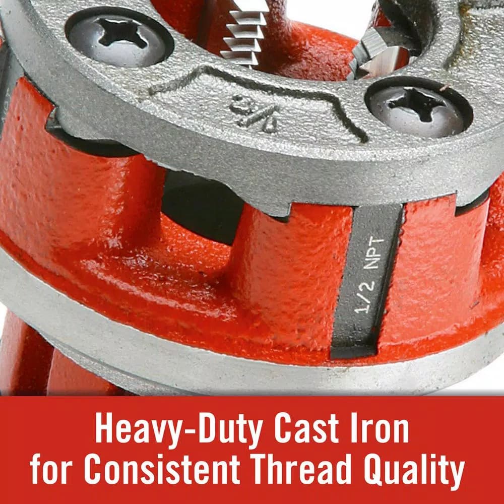 RIDGID OO-R 1/2 in. NPT Right-Hand 14 TPI Alloy Die Head