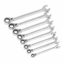 GearWrench 8-Piece SAE Reversible Combination Ratcheting Wrench Set thumbnail 3
