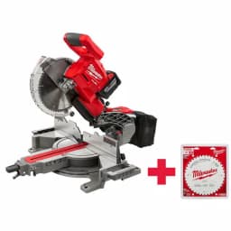 Milwaukee M18 FUEL 10 in. Dual Bevel Sliding Compound Miter Saw Kit with 9.0 Ah Battery and Rapid Charger thumbnail 1