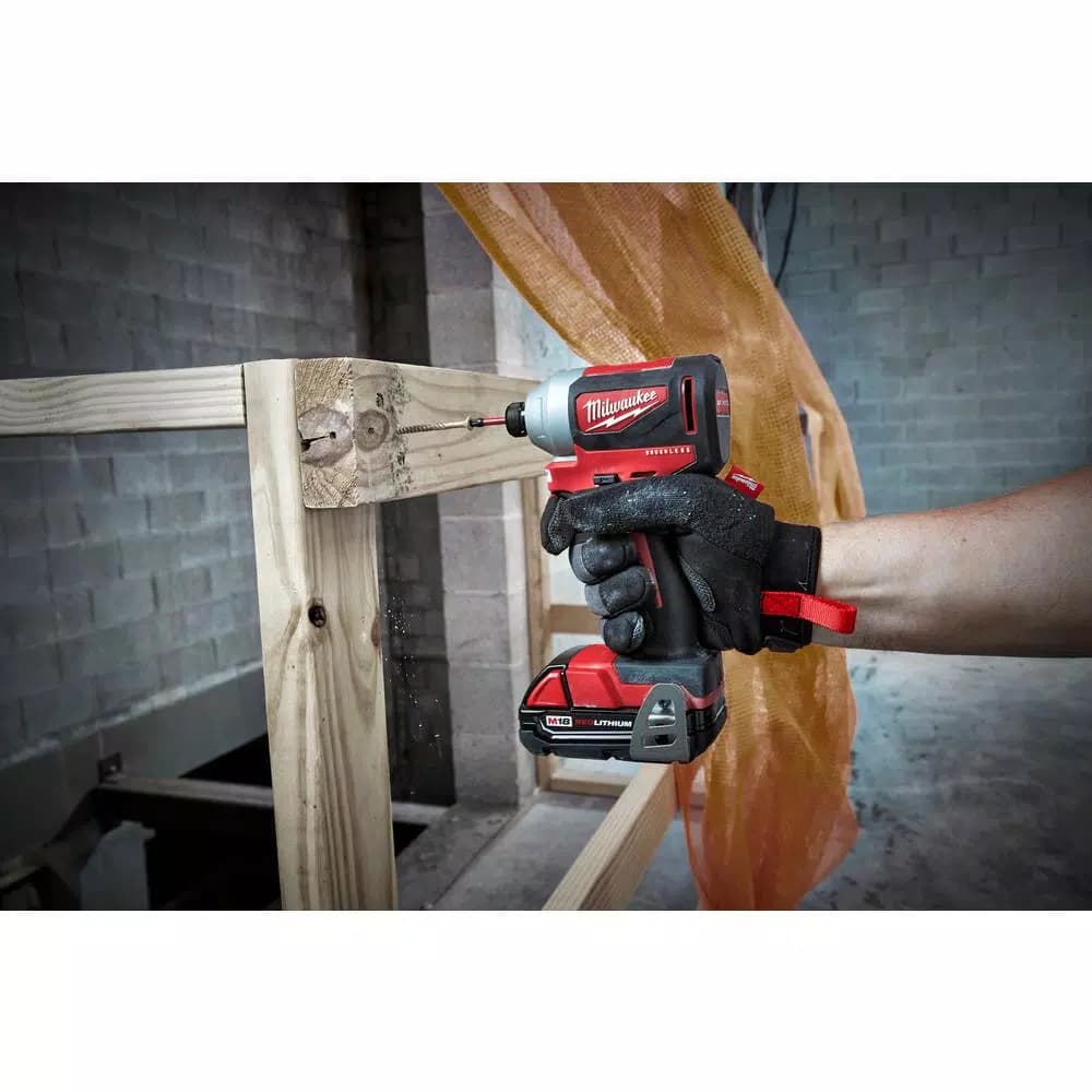 Milwaukee M18 1/4 in. Hex Brushless Cordless Impact Driver (Tool Only)