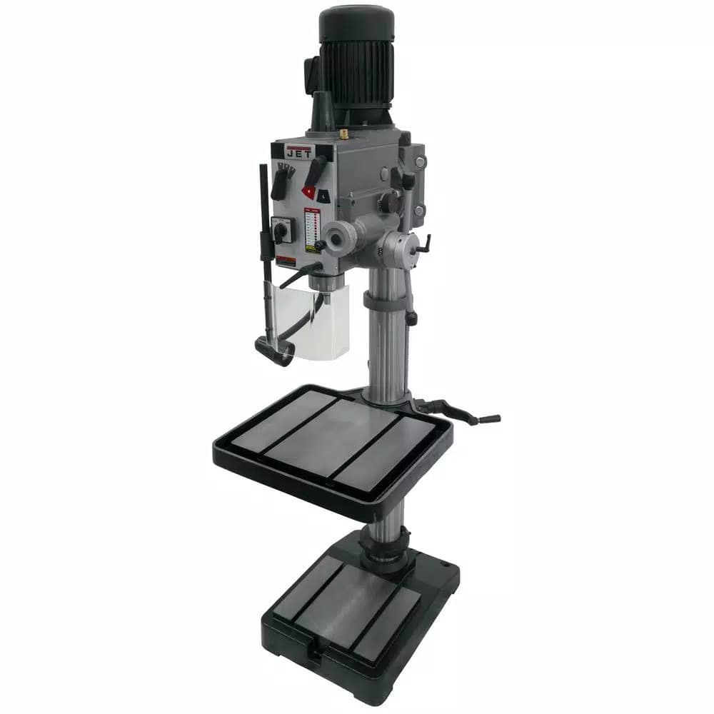 JET GHD-20PF Geared Heavy-Duty Drill Press with Power Feed