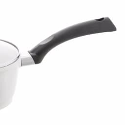 Berndes SignoCast Pearl 2 Qt. Cast Aluminum Ceramic Nonstick Sauce Pan with Glass Lid, White thumbnail 2