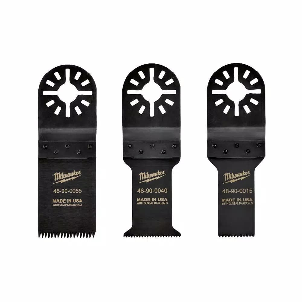 Milwaukee 6-Piece Oscillating Multi-Tool Blade Kit with Universal Shank