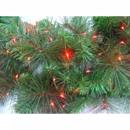Starlite Creations 9 ft. Red LED Ultra Slim Wire String Lights, 36-Light Battery Operated (Bundle of 2) thumbnail 4