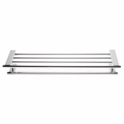 ALFI BRAND 25.88 in. Modern Wall Mount Towel Rack with Shelf, Polished Chrome thumbnail 4