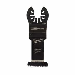 Milwaukee 1-3/8 in. High Carbon Steel Japanese Tooth Hardwood Oscillating Multi-Tool Blade thumbnail 1