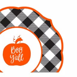Sugar Plum Party SugarPlum Collection Boo Y'all Halloween Salad Plates, 16-Piece Set thumbnail 2