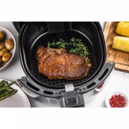 Modernhome 5.8 Qt. Digital Air Fryer, 1700W Family-Sized Air Fryer with Recipe Book, Black thumbnail 7