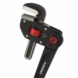 Husky 10 in. Multi-Angle Pipe Wrench with Flex-Head and Aluminum Body thumbnail 6