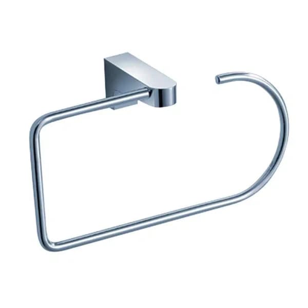 Fresca Generoso Brass Hand Towel Ring with Triple Chrome Finish