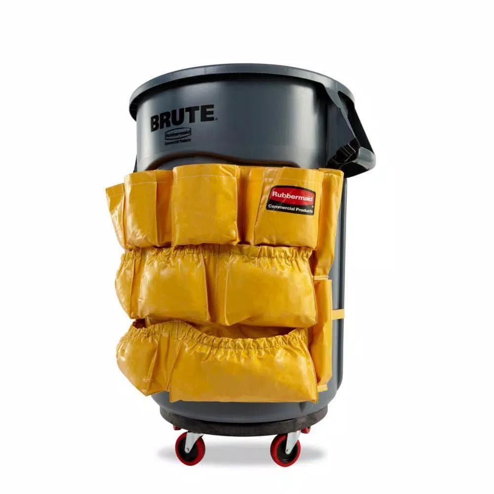 Rubbermaid Commercial Products Rubbermaid Commercial Brute Trash Can Caddy Bag for 32 or 44 Gallon Bins