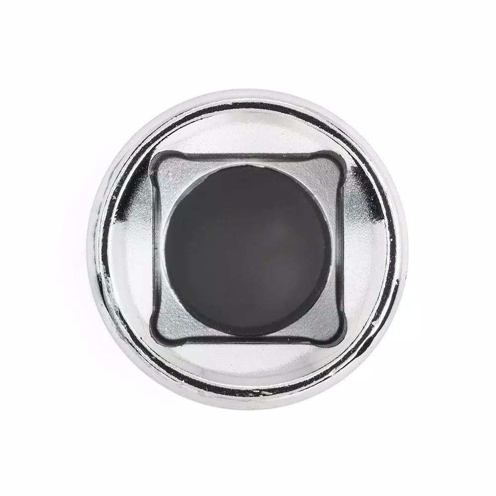 Husky 1/2 in. Drive 12-Point SAE Standard Socket, Intermediate Depth