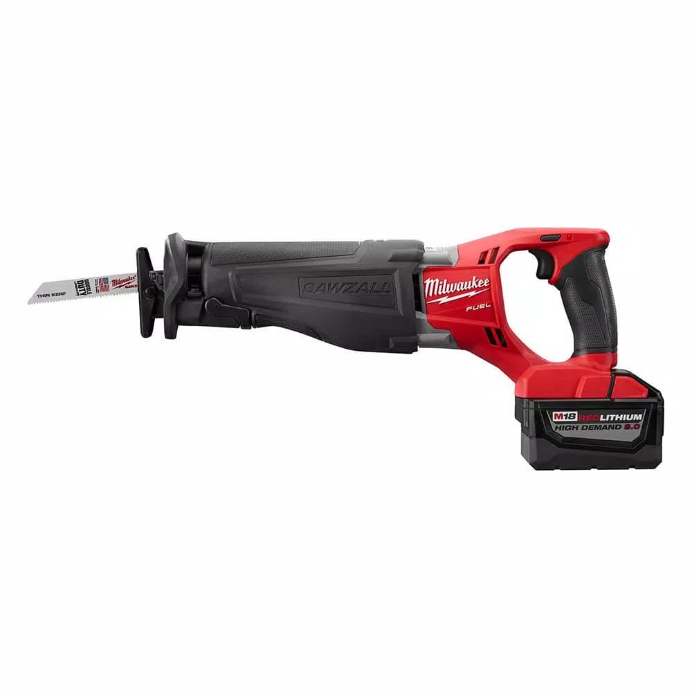 Milwaukee M18 FUEL 18V Brushless Reciprocating Saw Kit with (2) 9.0Ah Batteries & Charger