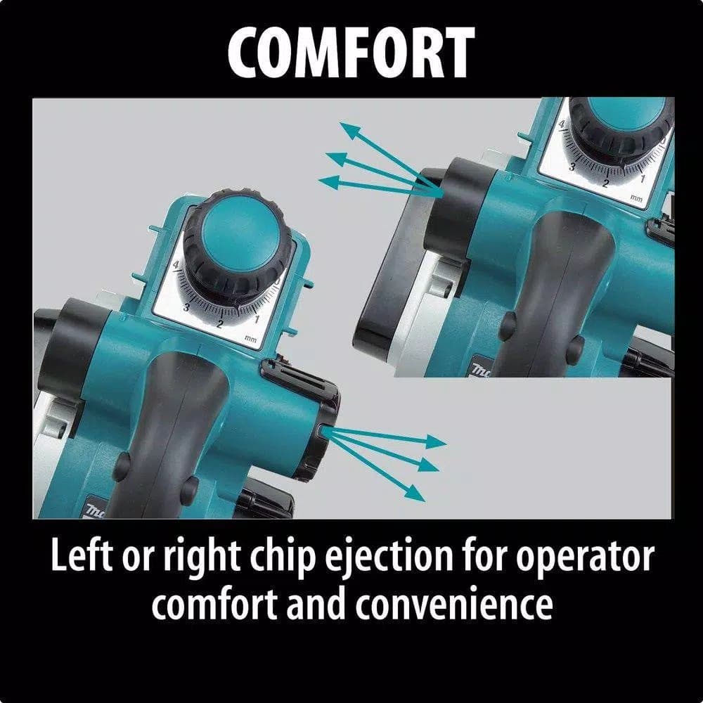 Makita 3-1/4 in. Corded Planer, 7.5 Amp, 16,000 RPM